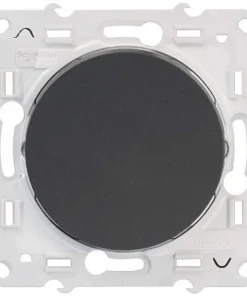 Alternative view of Interrupteur va-et-vient SCHNEIDER Odace S54A204 -10A - fixation par vis - IP21 - anthracite